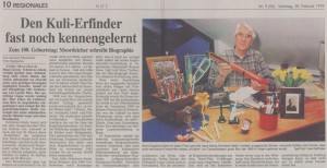 Hans Georg Schriever Abeln - 28.02.1999